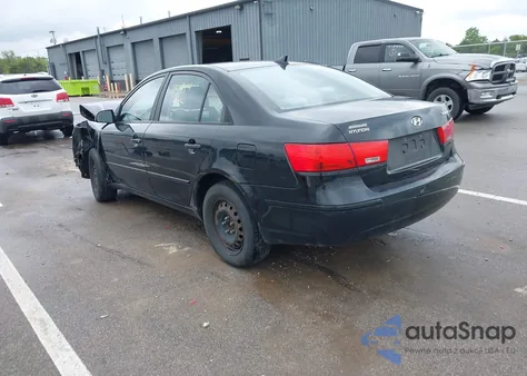 2009 Hyundai Sonata Gls z USA, uszkodzony, nr VIN 5NPET46C49H562103